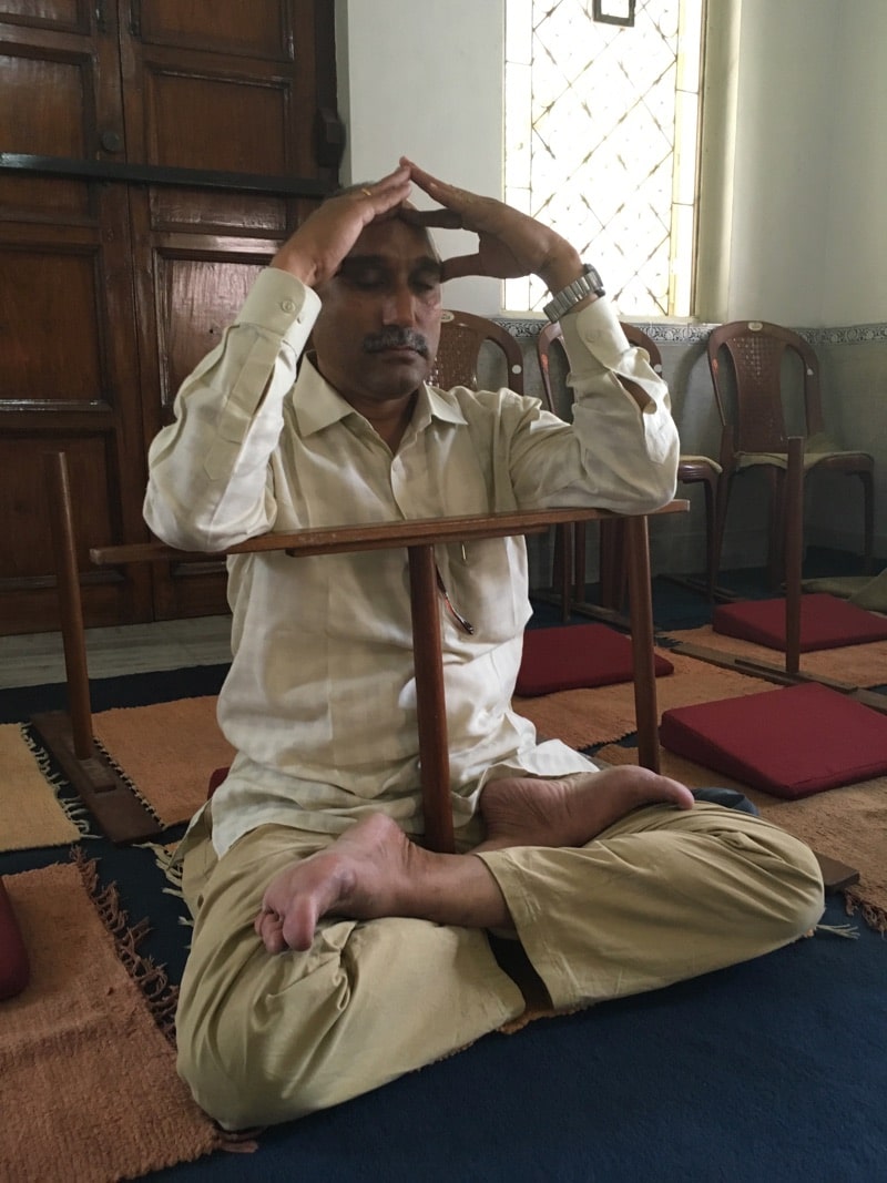 Bramin Jitendra in Kriya Yoga Meditation