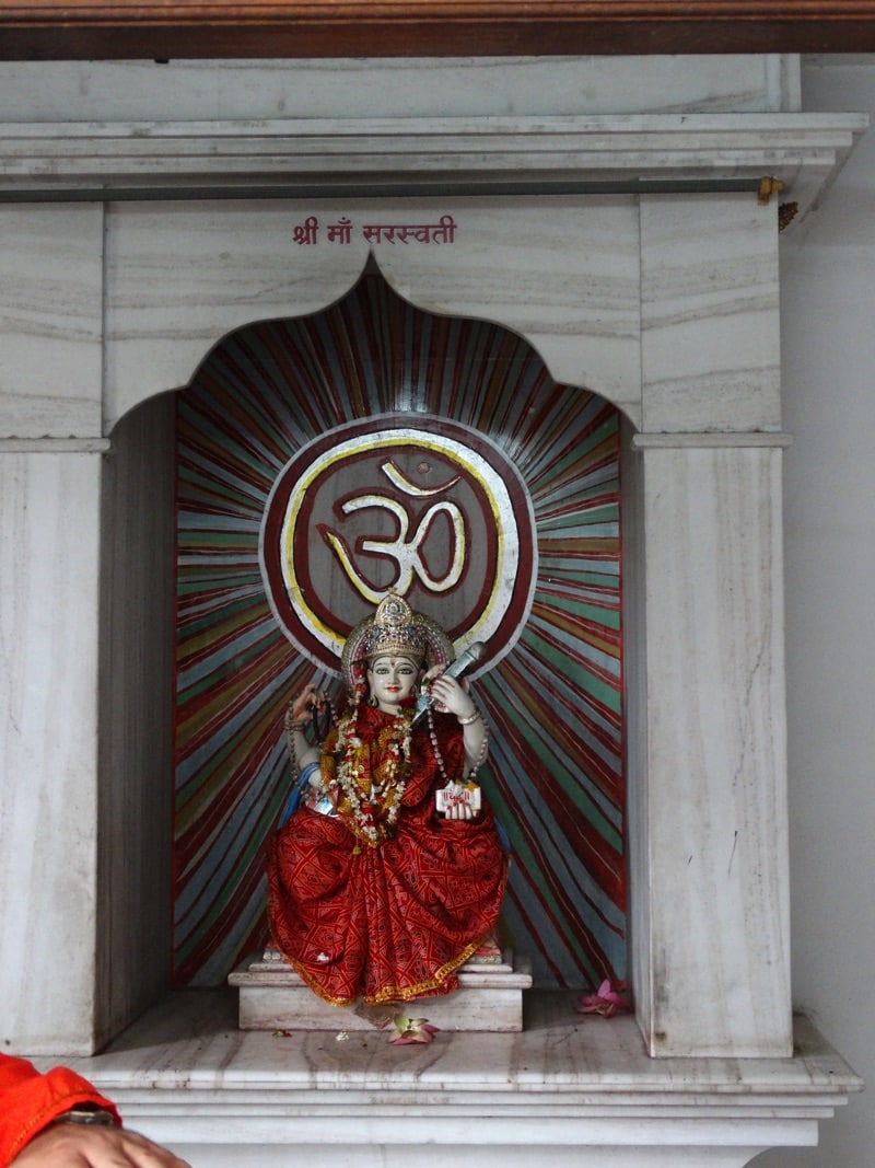 Nicchia dedicata alla Dea Kali | Università degli studi | Varanasi