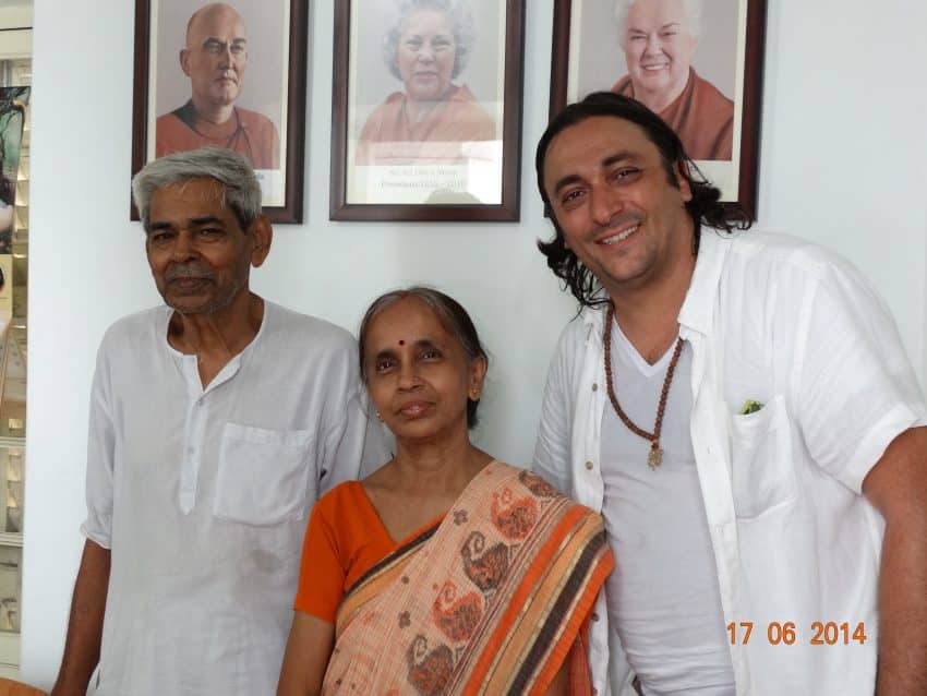 Davide Russo Diesi a Serampore in Casa Zio di Yogananda YSS - India