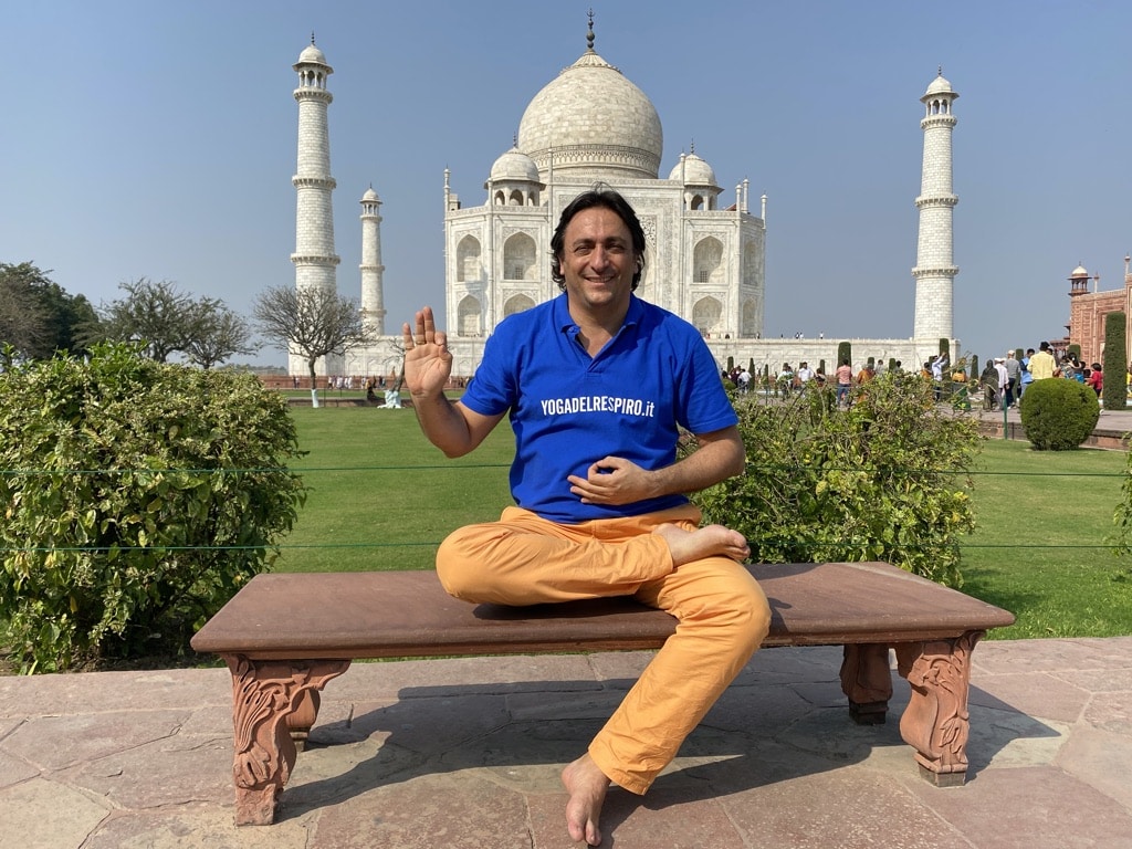 Davide R. Diesi in visita al Taj Mahal | AGRA 2020